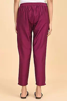 Women Ethnic Trousers - Pink
