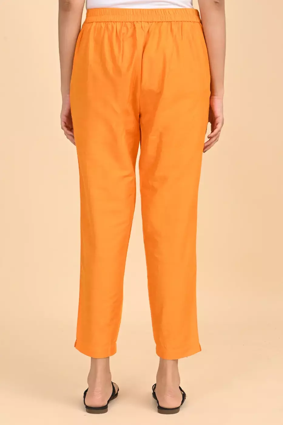 Women Ethnic Trousers - Yellow