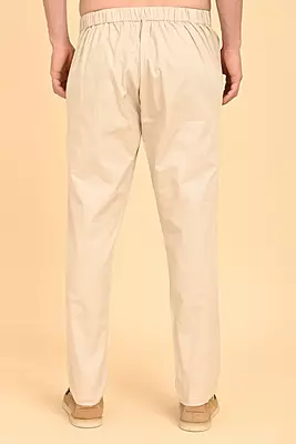 Men's Ethnic Trouser - Beige