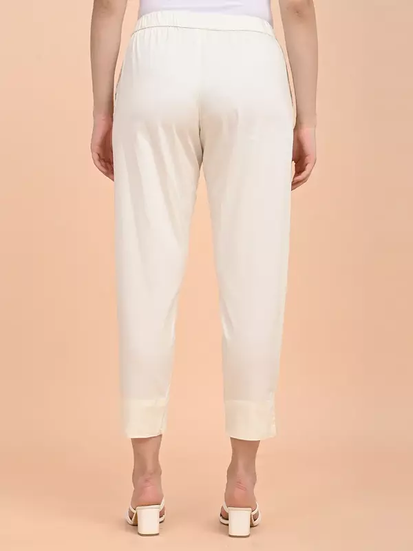 Women's Trousers - Off White