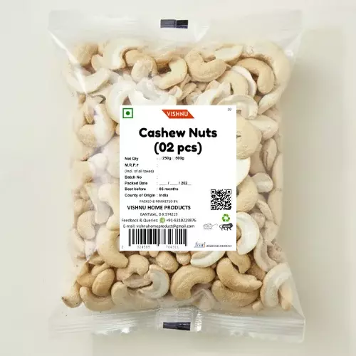 Fine Quality Cashew 2pcs- 250g