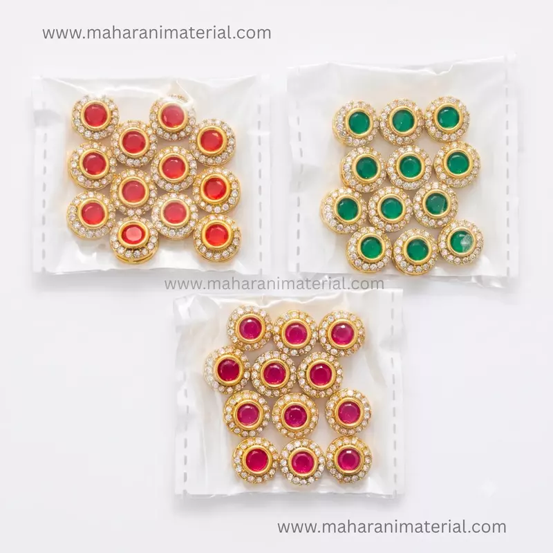 Round Kundan