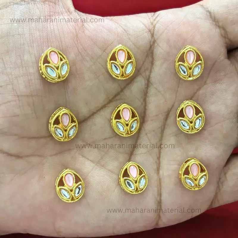 Flower Kundan 3D