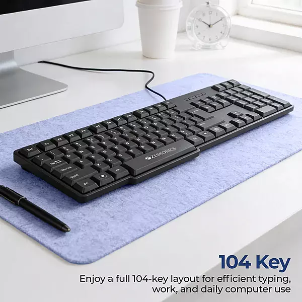 ZEBRONICS K65 USB KEYBOARD
