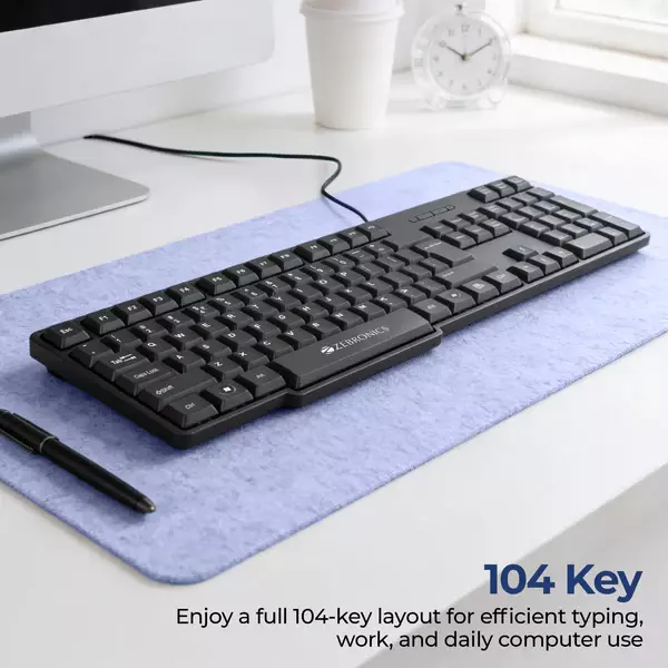 ZEBRONICS K65 USB KEYBOARD