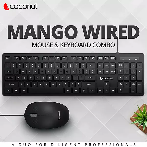 MANGO K25 WIRED KEYBOARD AND MOUSE