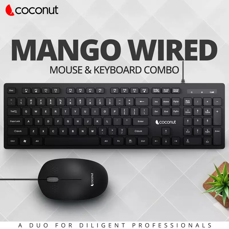 MANGO K25 WIRED KEYBOARD AND MOUSE