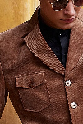 Cider and Black Luxe Coat