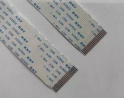 20 Pin 0.5mm Pitch 200mm Same Side Connection FFC Ribbon Flexible Flat Cable