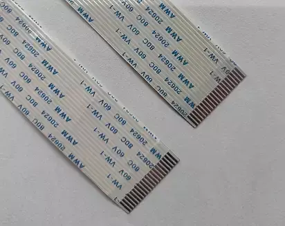 20 Pin 0.5mm Pitch 200mm Same Side Connection FFC Ribbon Flexible Flat Cable