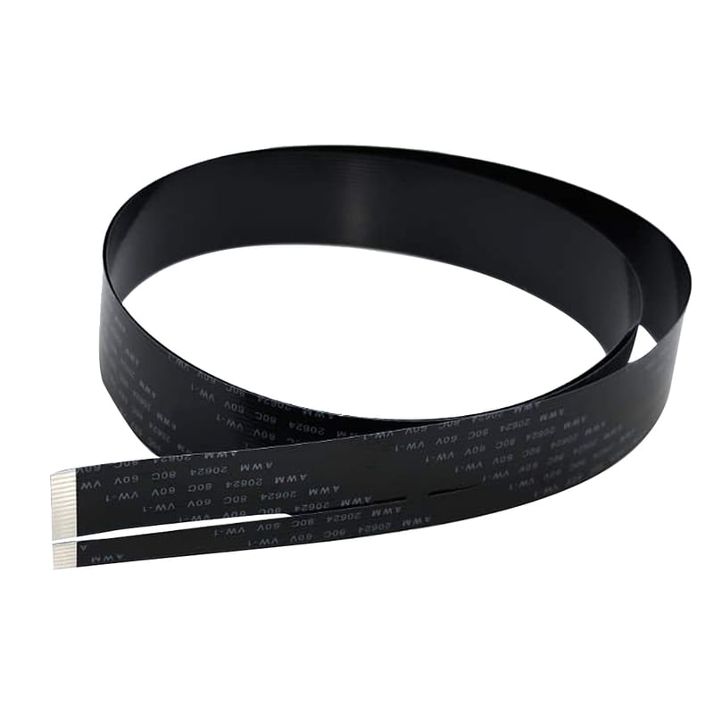 20 Pin 1mm Pitch 800mm CCD Scanner Cable Black For HP LaserJet M1005 Printer