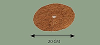 Coco Mulch Mat | Coir Mulching Disc & Rectangle Mat | Natural Coconut Fiber