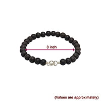 Silver Tied Krungali Bracelet For Men and Women