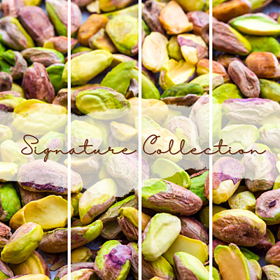 Nuts in a Jar Unsalted Pistachio Kernels Signature Collection 250 Grams