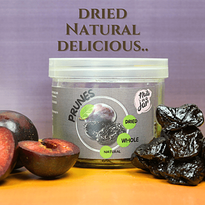 Nuts in a Jar Dried Prunes 250 Grams