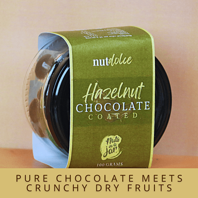 Nut Dolche Chocolate Coated Hazelnut 100 Grams Nut Dolche Chocolate Coated Hazelnut 100 Grams