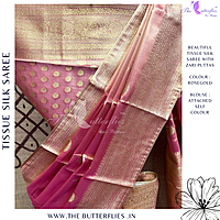 PURE TISSUE SILK SAREE MHTSTES24820 PURE TISSUE SILK SAREE MHTSTES24820