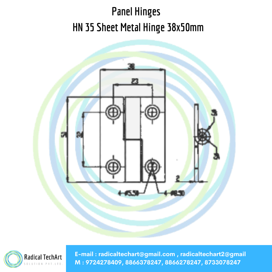 HN Series Panel Hinges