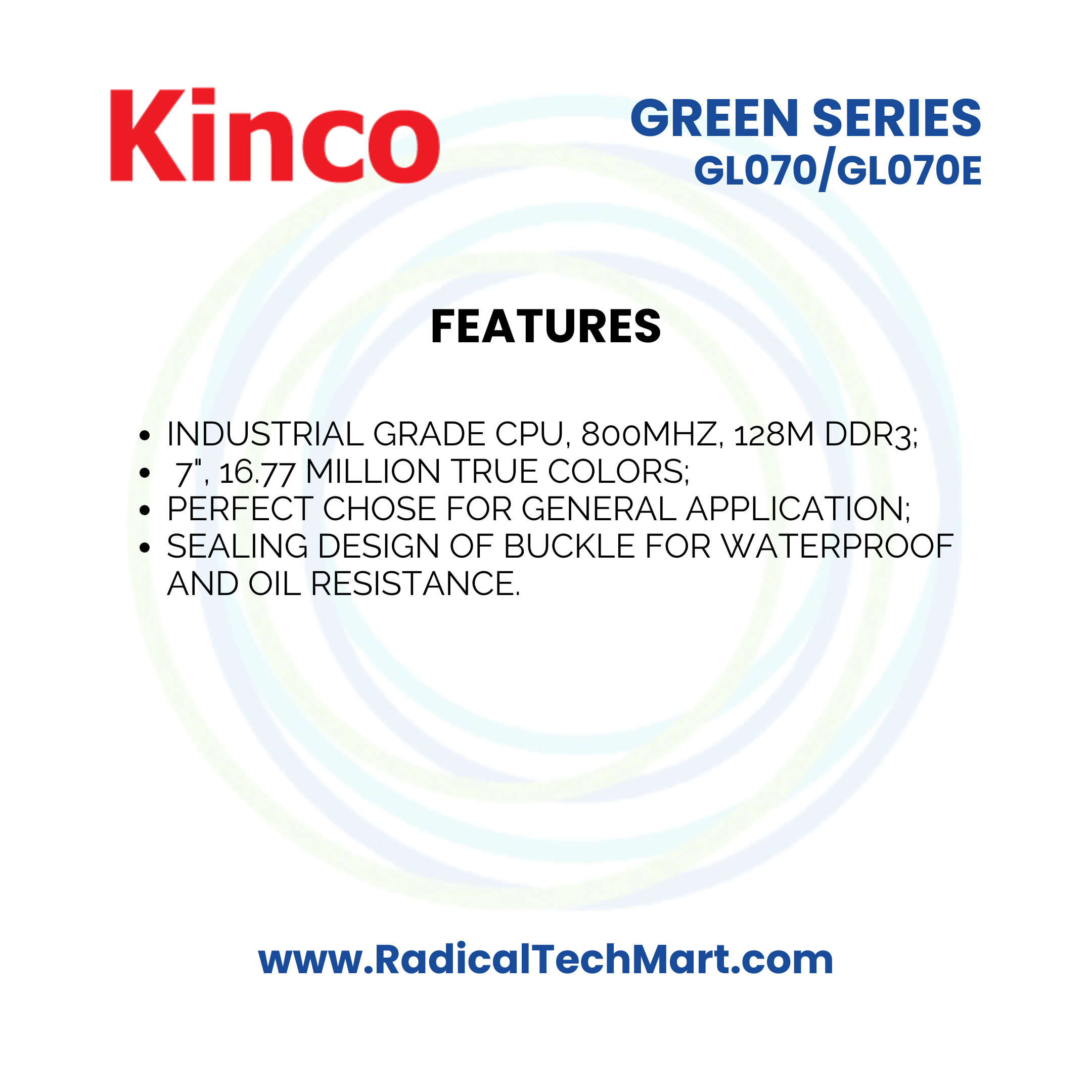 Green Economical Series 7" HMI