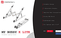 Laptop stand Portronics