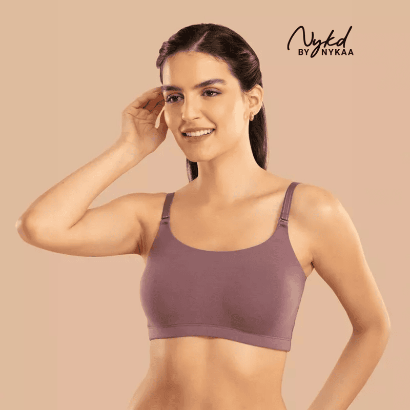 Nykd By Nykaa Easy Breezy Slip on Bra NYB165
