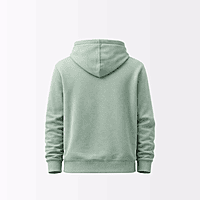 Unisex Sage Green Awake Graphic Printed Hoodie