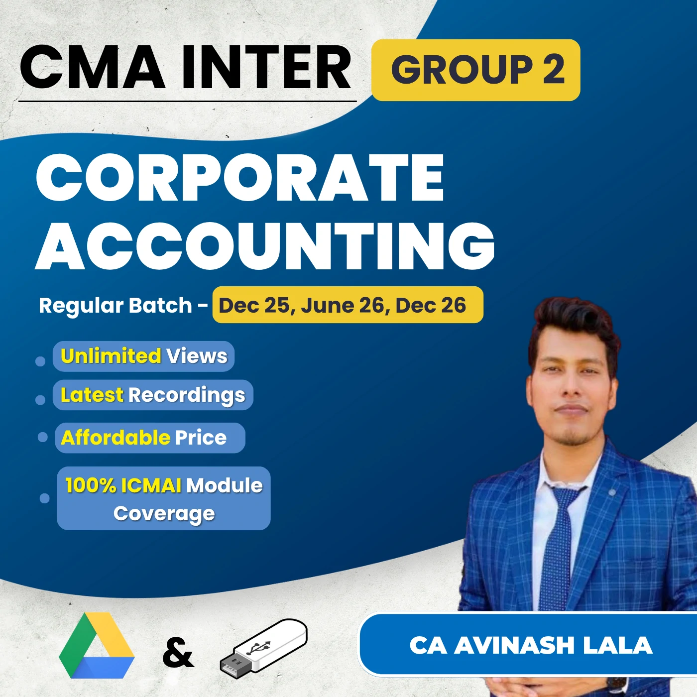 CMA Inter Corporate Accounting (Group 2) By CA Avinash Lala CMA Inter Corporate Accounting (Group 2) By CA Avinash Lala