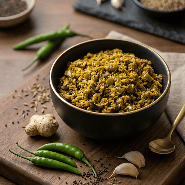 Special Thecha | Green Chilli, Ginger & Garlic | Sample Pack