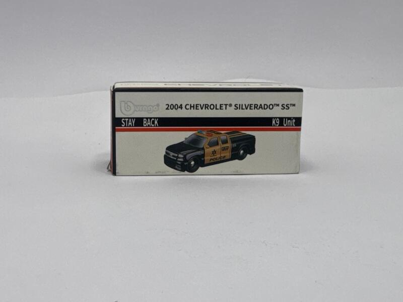 Chevrolet Silverado SS 2004 K9 Unit Black | 1:64 | Bburago