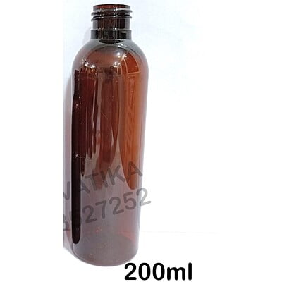 200ML AVON PET BOTTLE AMBER - 24MM NECK 200ML AVON PET BOTTLE AMBER - 24MM NECK