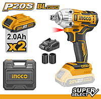 INGCO Lithium-Ion Cordless Impact Wrench INGCO Lithium-Ion Cordless Impact Wrench