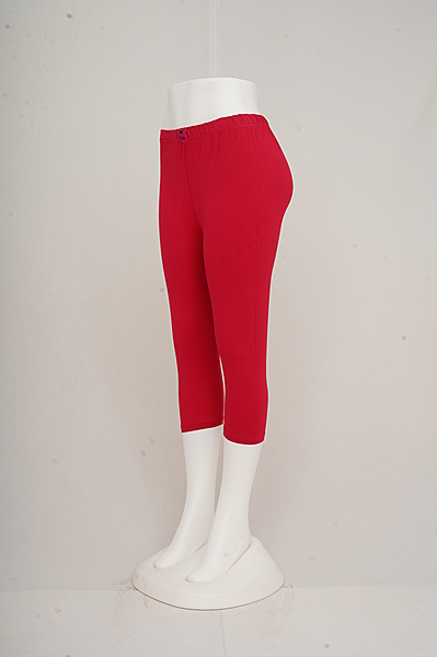 Women Dark Pink Capri