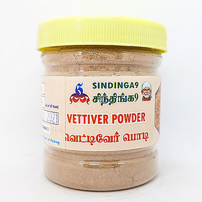 Vetiver powder 100 grams வெட்டிவேர்