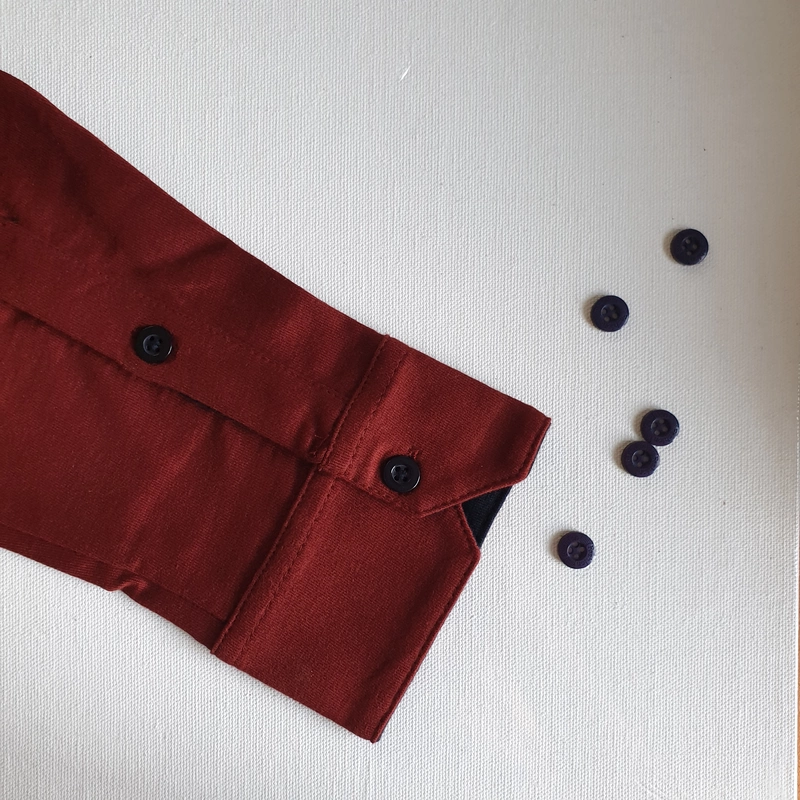 Being Winged -  Polo Shirt (Rust)