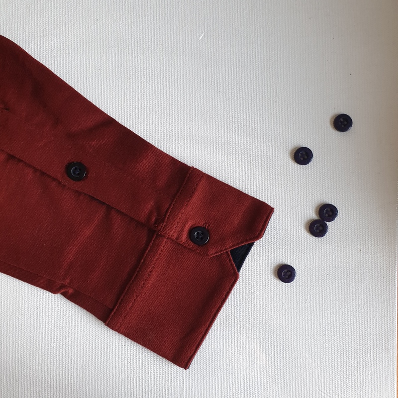 Being Winged -  Polo Shirt (Rust)