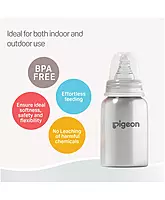 Pigeon - Stainless Steel Feeding Bottle 150ML