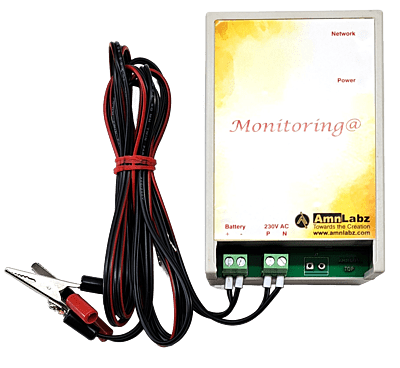Monitoring@, SMS based Battery and AC supply monitoring System