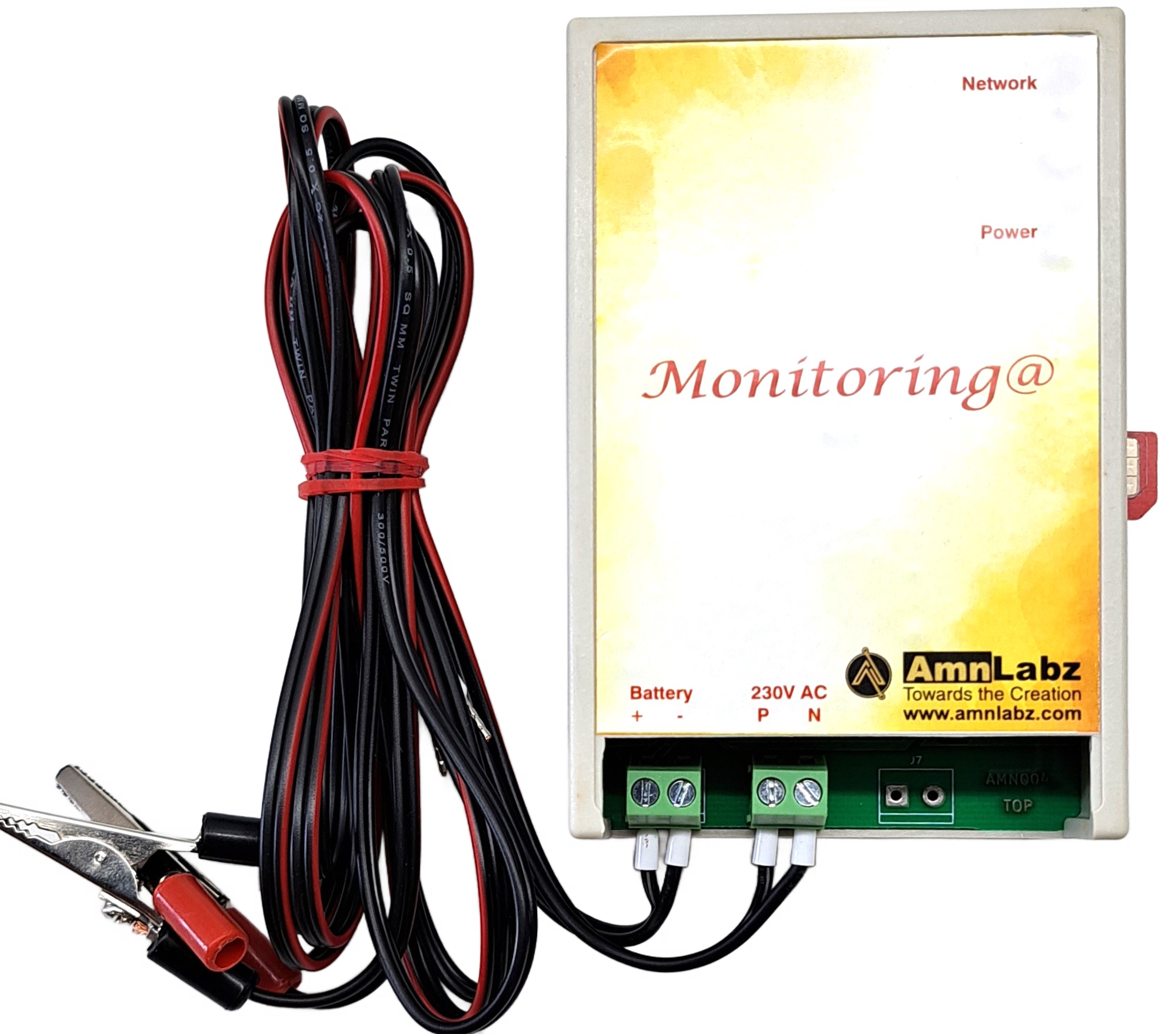 Monitoring@, SMS based Battery and AC supply monitoring System