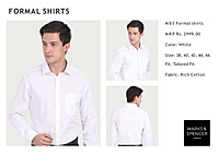 Shirt Mark & Spencer
