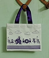 Mini Cotton Handbags Set of 10