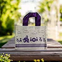 Mini Cotton Handbags Set of 10