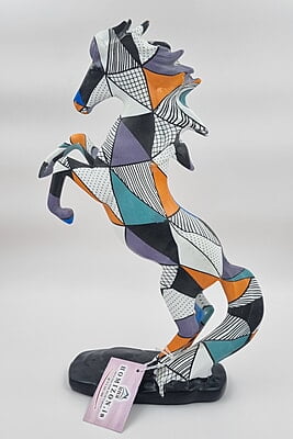 Abstract Horse Small