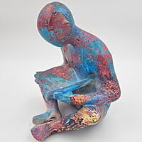 Colourful Man Sculpture