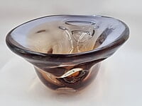 Heavy Bowl Red Yellow