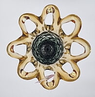 Vase 4 x 11 inch Yellow