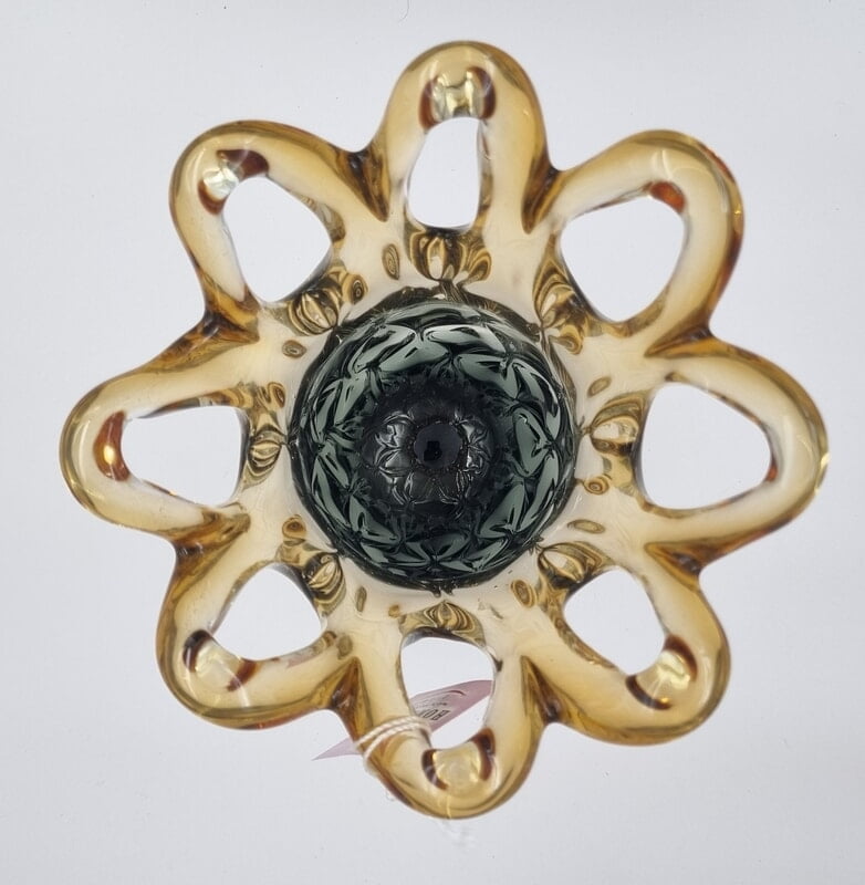 Vase 4 x 11 inch Yellow