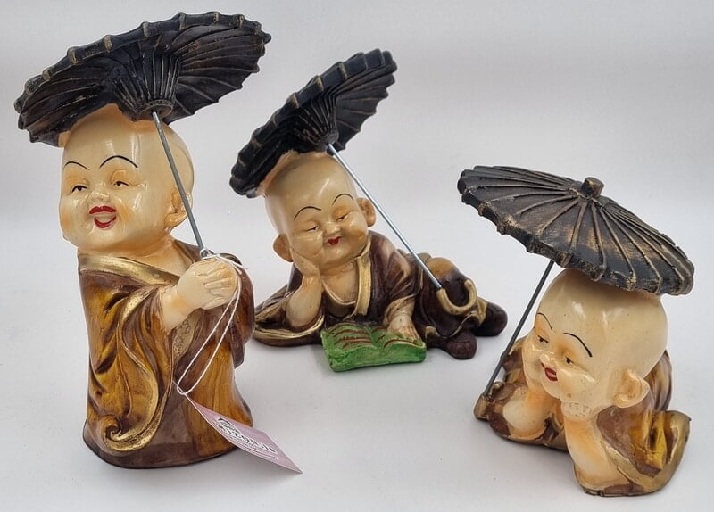 3 Pcs Set  Umbrella Boy