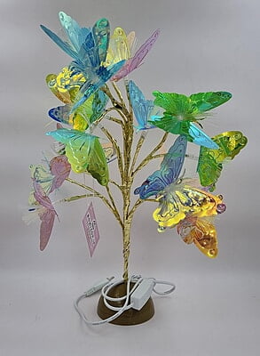 Colourful Buttelfuly Lamp