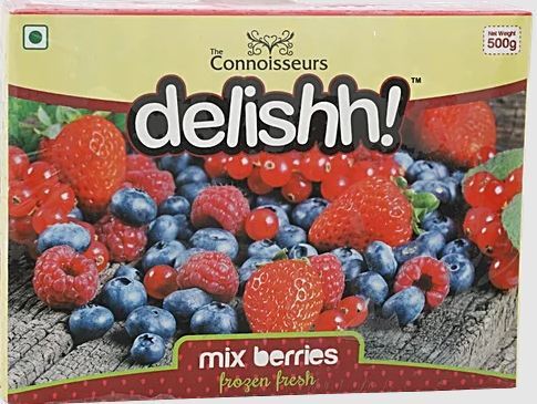 Delish Imported IQF Frozen Mixberries – 1 Kg