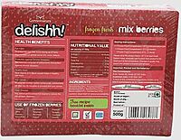 Delish Imported IQF Frozen Mixberries – 1 Kg